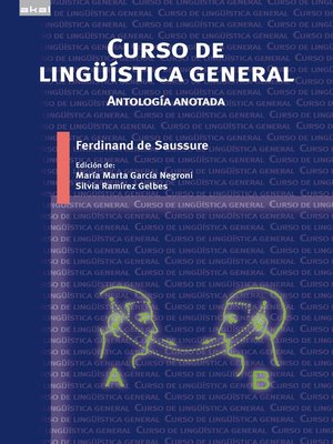 cover image of Curso de lingüística general